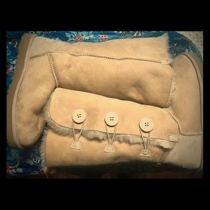 Tall Sand Bailey Button Uggs
